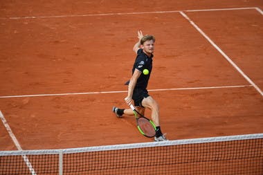 David Goffin Roland-Garros 2018.
