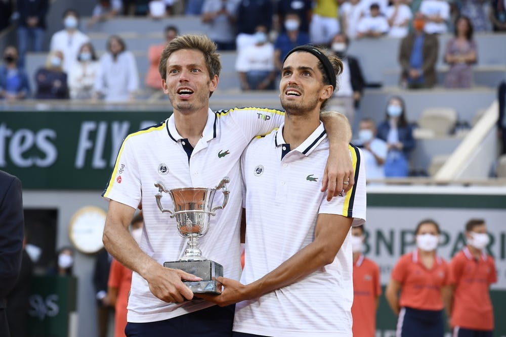 Nicolas Mahut & Pierre-Hugues Herbert - Trophée Roland-Garros 2021