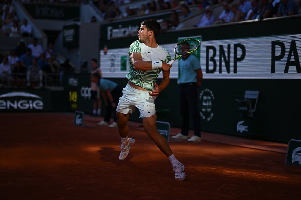 Carlos Alcaraz, huitièmes de finale, Roland-Garros 2023