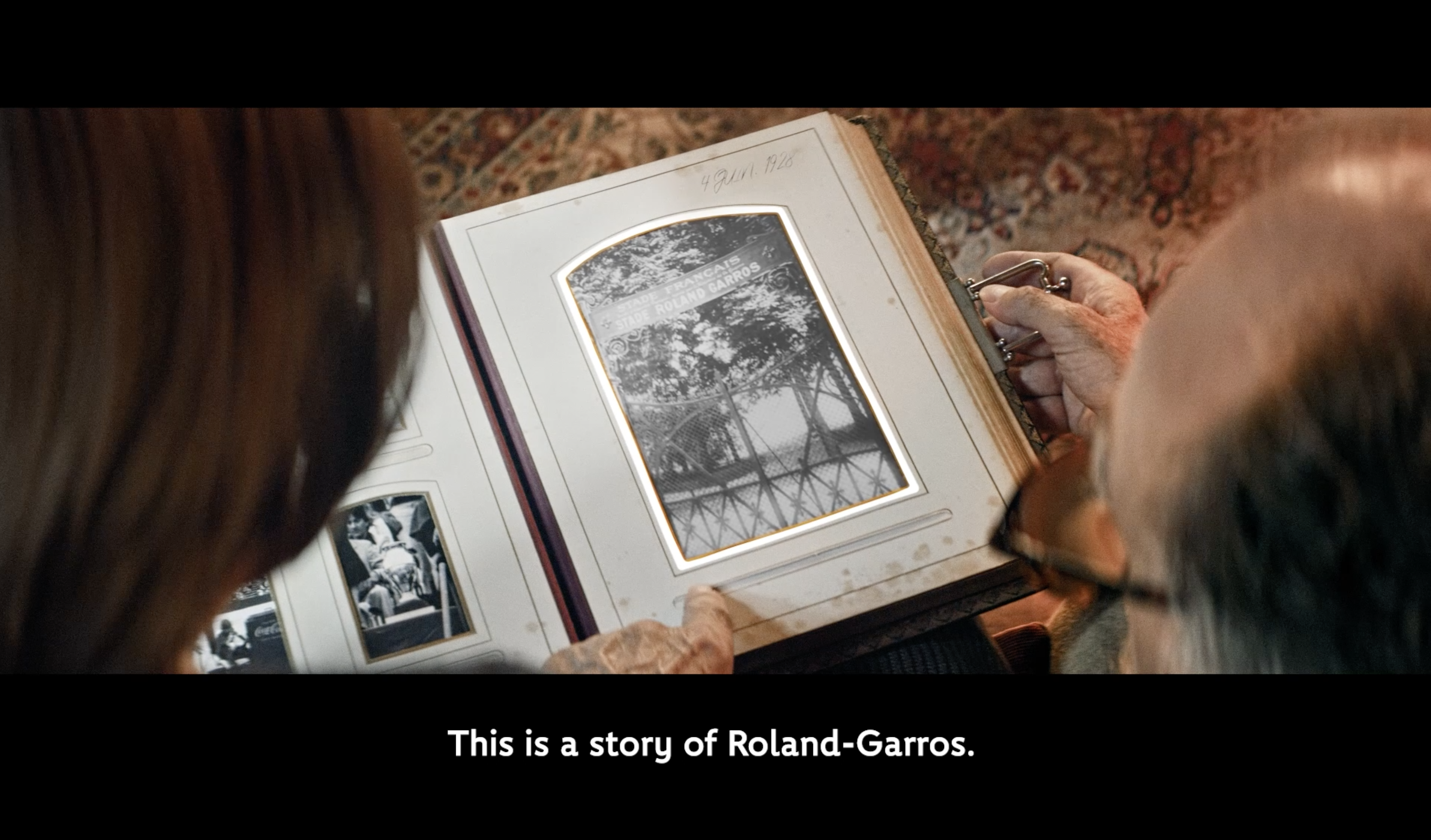 This is a story of Roland-Garros