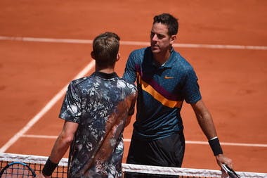 Juan Martin del Potro and Nicolas Jarry