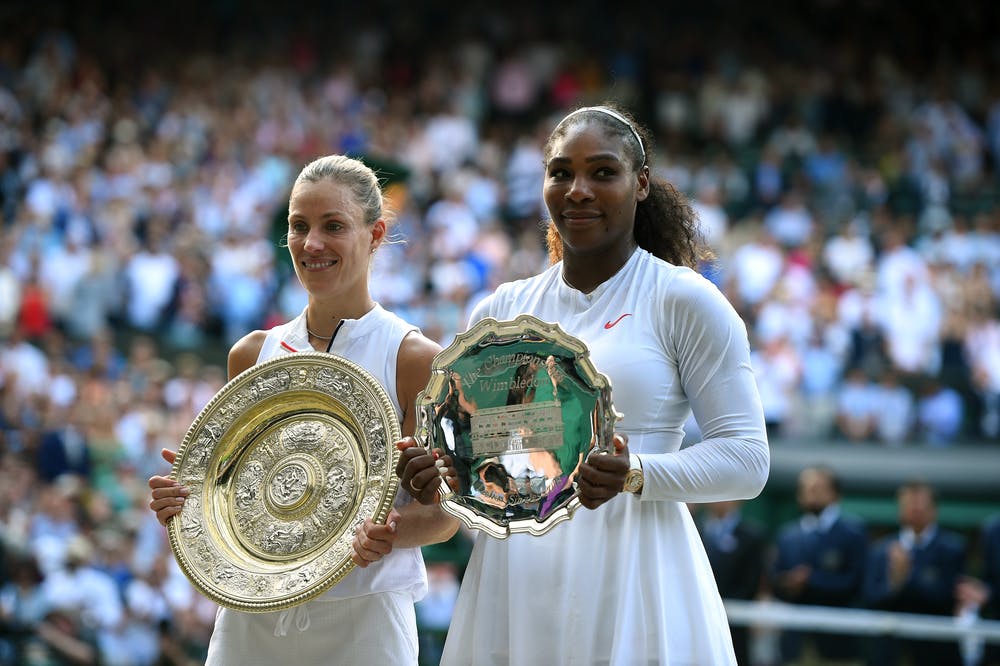 Angelique Kerber et Serena Williams Wimbledon 2018