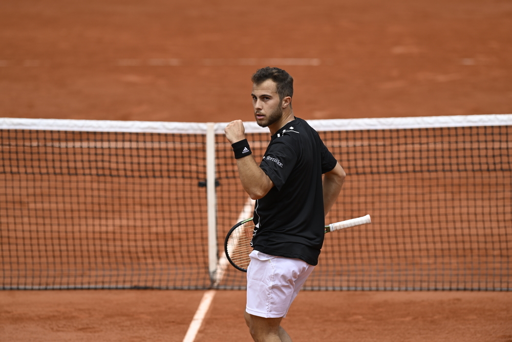 Hugo Gaston, 2e tour, Roland-Garros 2022