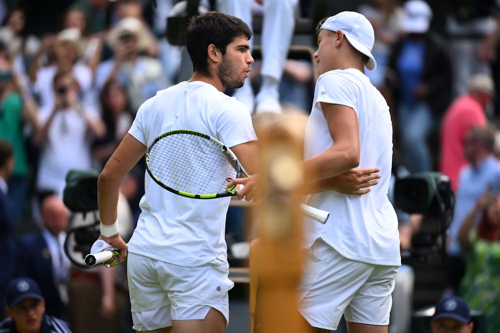 Carlos Alcaraz & Holger Rune / Quarts de finale Wimbledon 2023