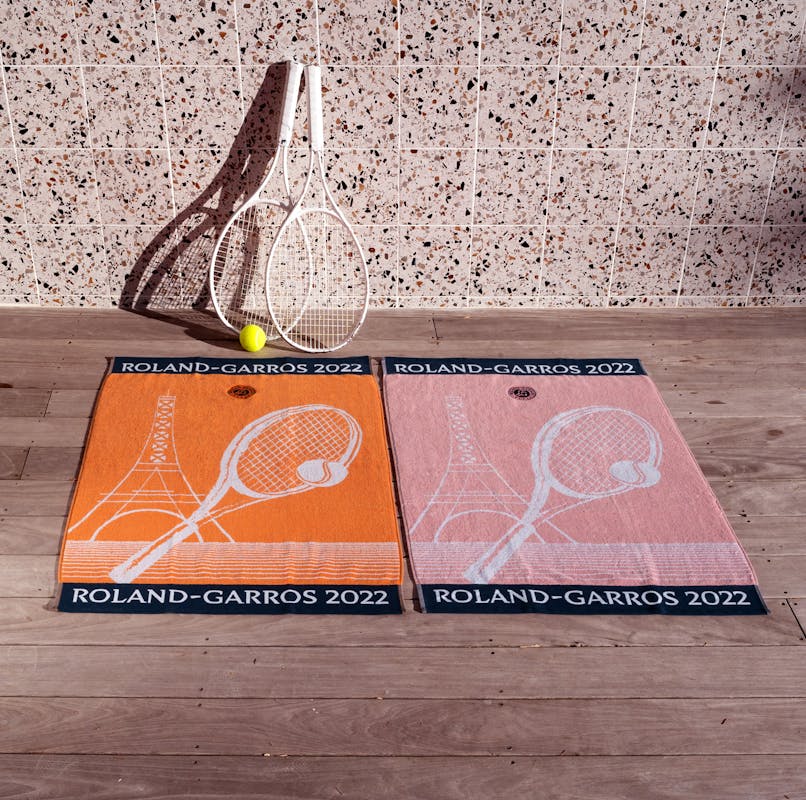 Serviettes officielles Carré Blanc x Roland-Garros 2022