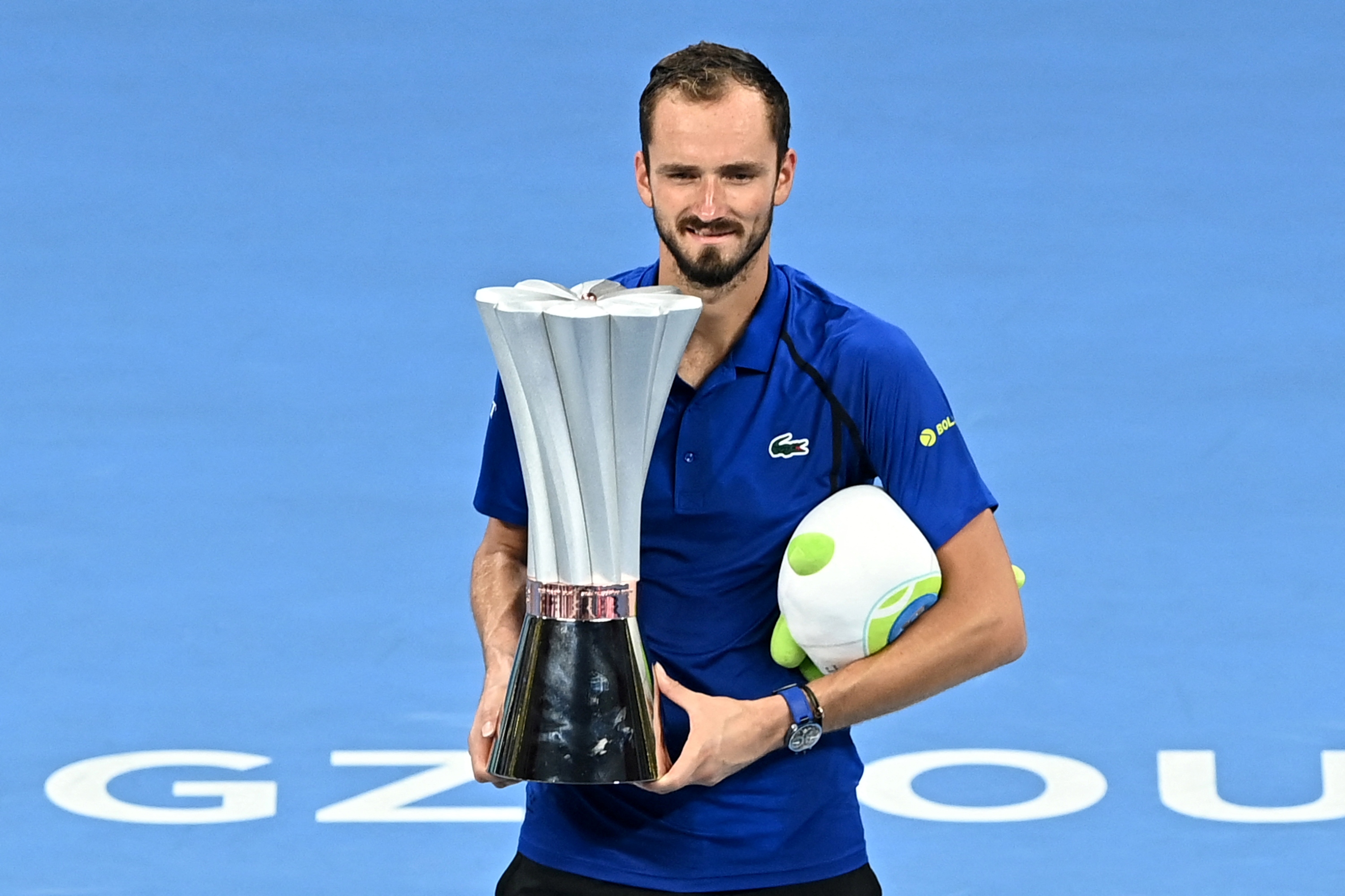 Daniil Medvedev / Photocall trophée - ATP 250 Hangzhou