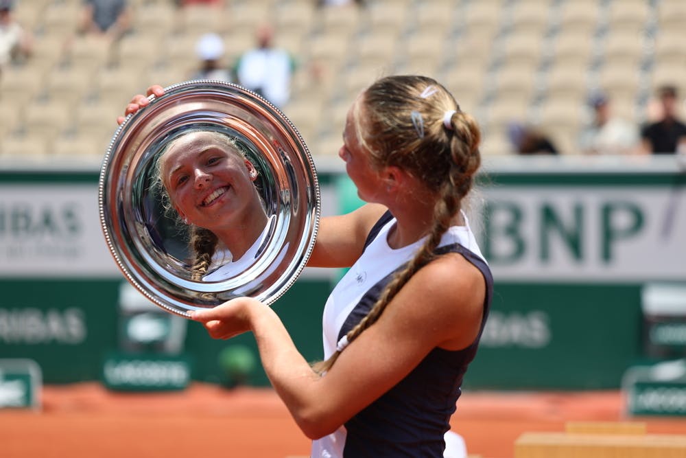 Alina Korneeva, final, girls' singles, Roland-Garros 2023