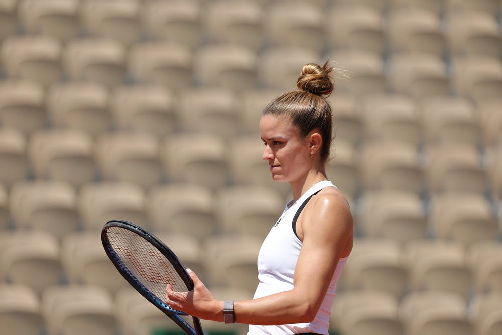 Maria Sakkari, Roland-Garros 2023, practicr