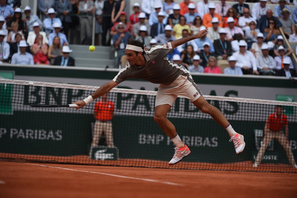 Roland-Garros 2019 - Federer - court Suzanne-Lenglen