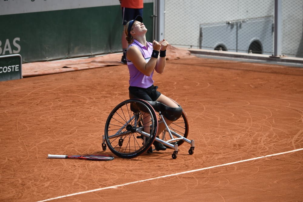 Diede de Groot, Roland Garros 2021, wheelchair singles final