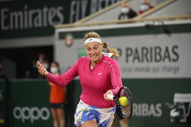 Petra Kvitova, Roland-Garros 2020, huitièmes de finale