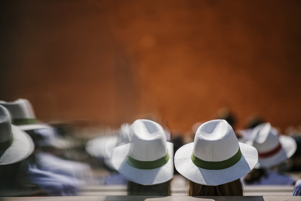 Roland-Garros Chapeaux Spectateurs