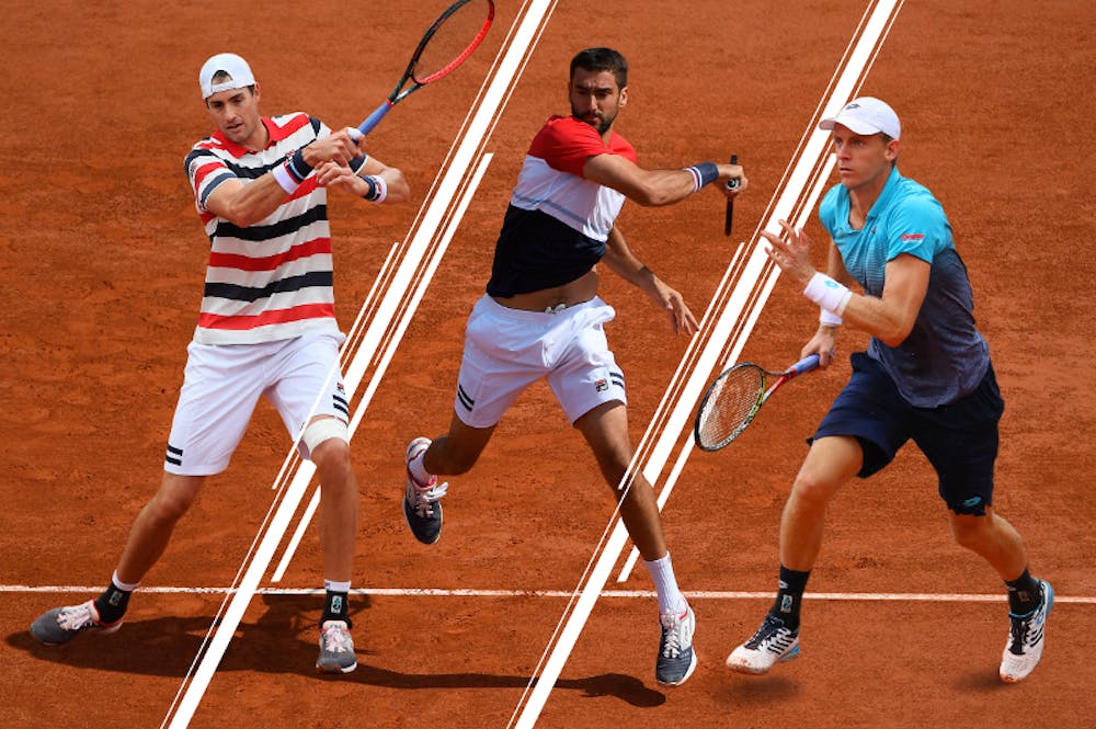 Marin Cilic Kevin Anderson John Isner.