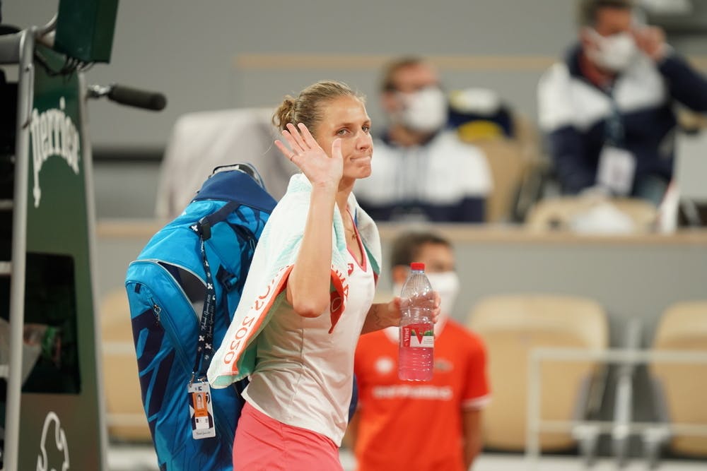 Karolina Pliskova, Roland-Garros 2020, 2e tour 
