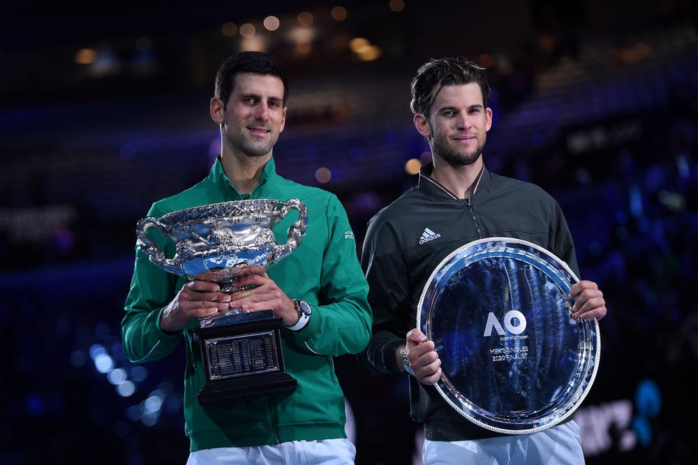 Novak Djokovic, Dominic Thiem, Open d'Australie 2020 