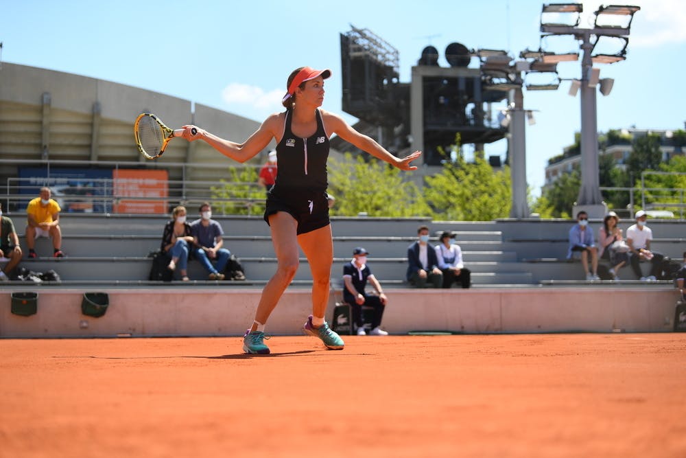 Danielle Collins, Roland Garros 2021, first round