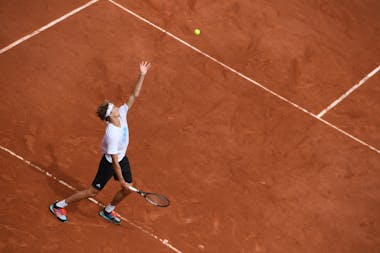 Alexander Zverev, Roland-Garros 2022, entraînement, 18/05/2022