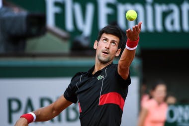 Novak Djokovic, Roland Garros 2018, Simple Messieurs, 1/8 de Finale 