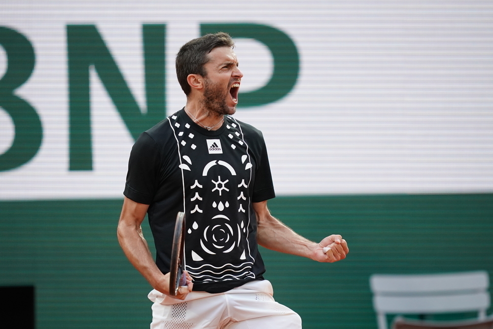 Gilles Simon, Roland-Garros 2022, Simple Messieurs, 2eme Tour