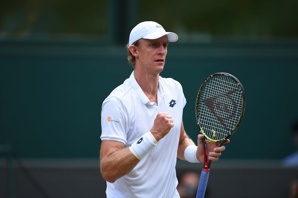 Kevin Anderson in Wimbledon 2018 semi-final