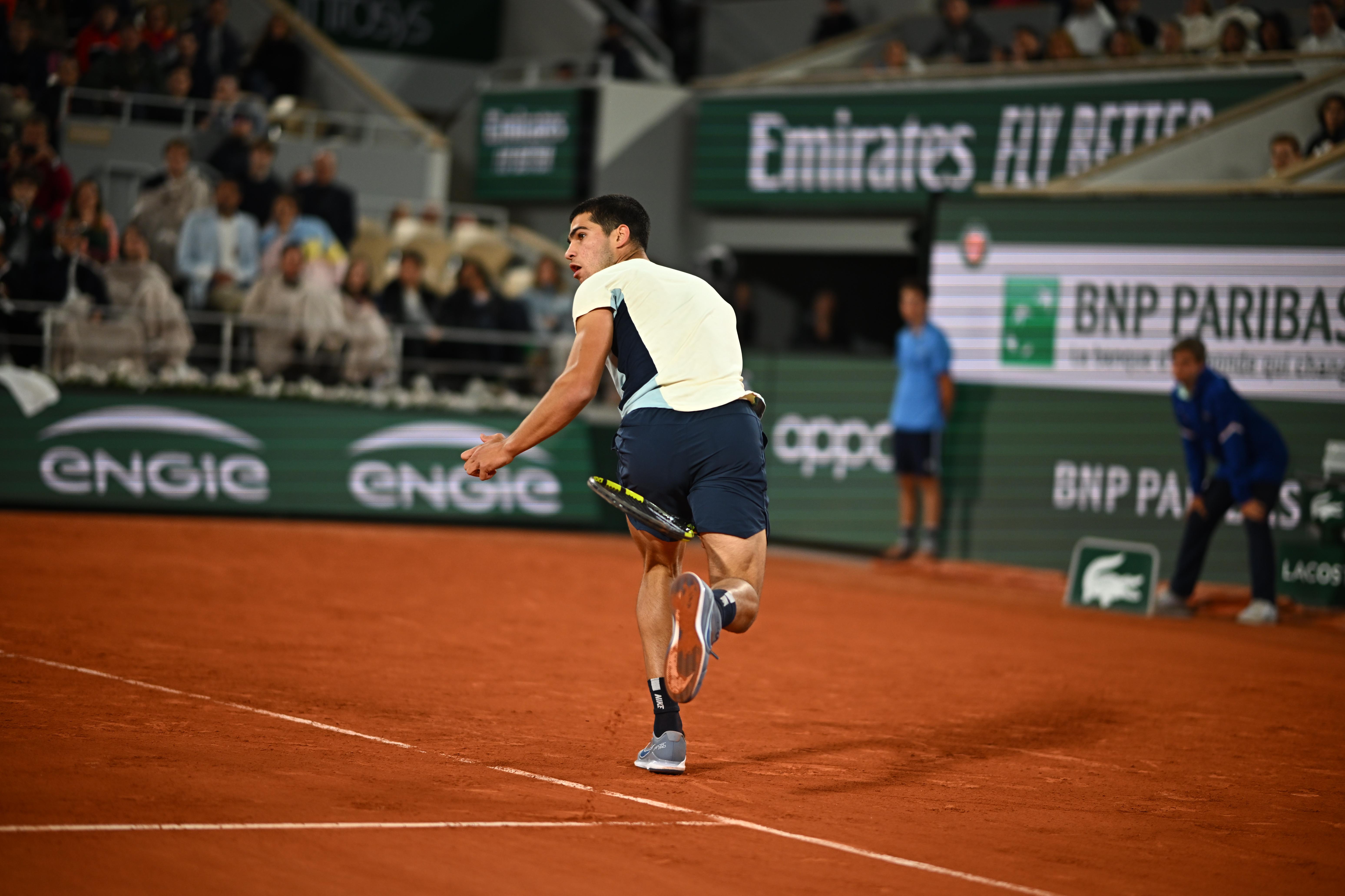 Carlos Alcaraz, huitième de finale, Roland-Garros 2022