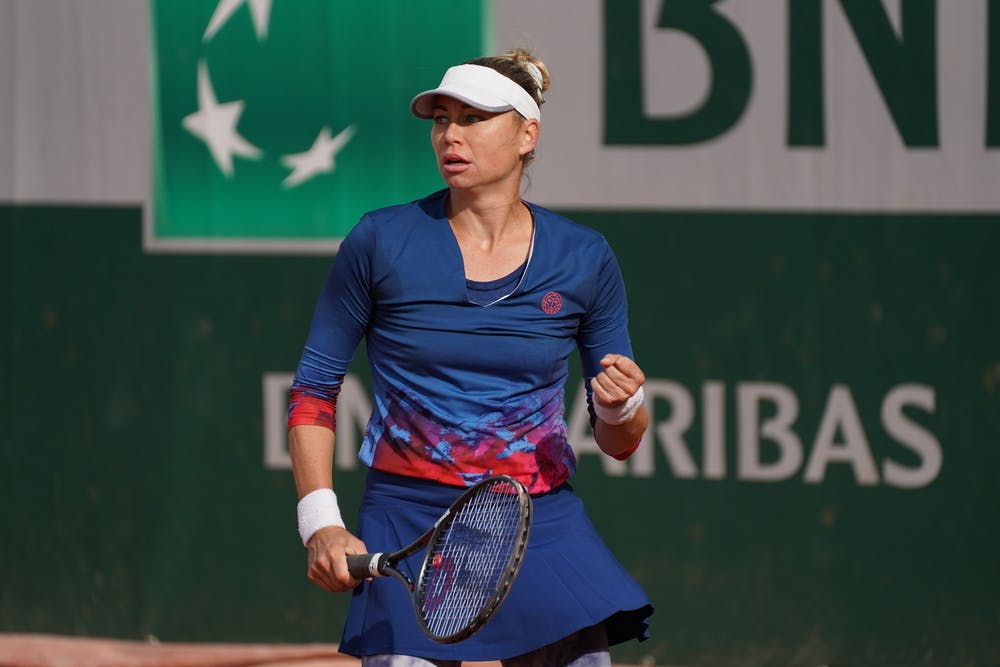 Vera Zvonareva, Roland Garros 2020, qualifying second round