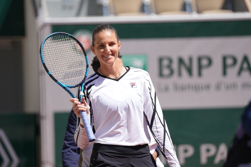 Karolina Pliskova, entraînement, Roland-Garros 2023