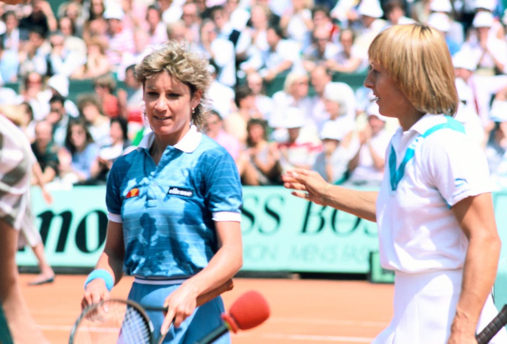 Chris Evert Martina Navratilova Roland-Garros 1984