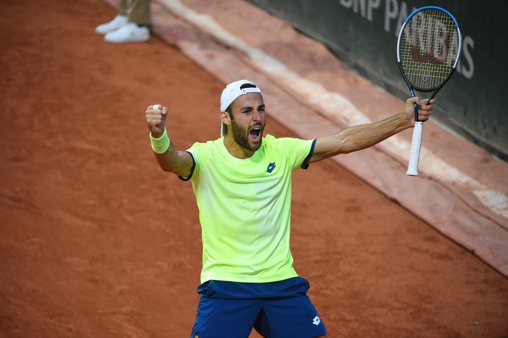 Stefano Travaglia, Roland-Garros 2020, 2e tour