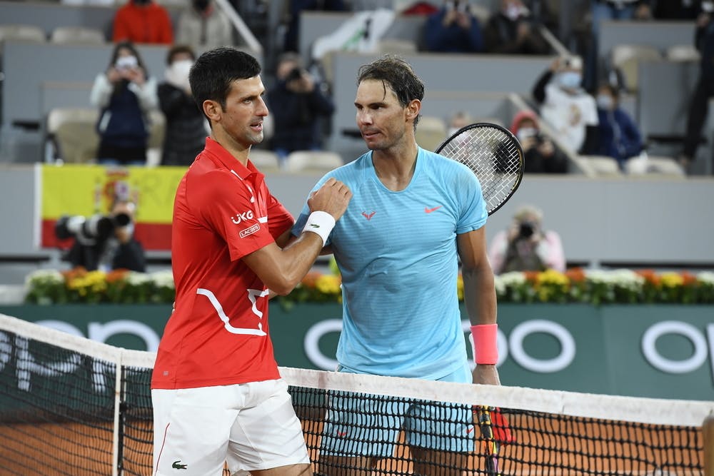 Rafael Nadal Novak Djokovic Roland Garros 2020