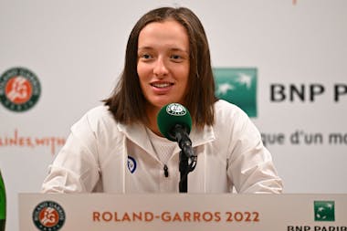 Iga Swiatek, Roland Garros 2022, Media Day