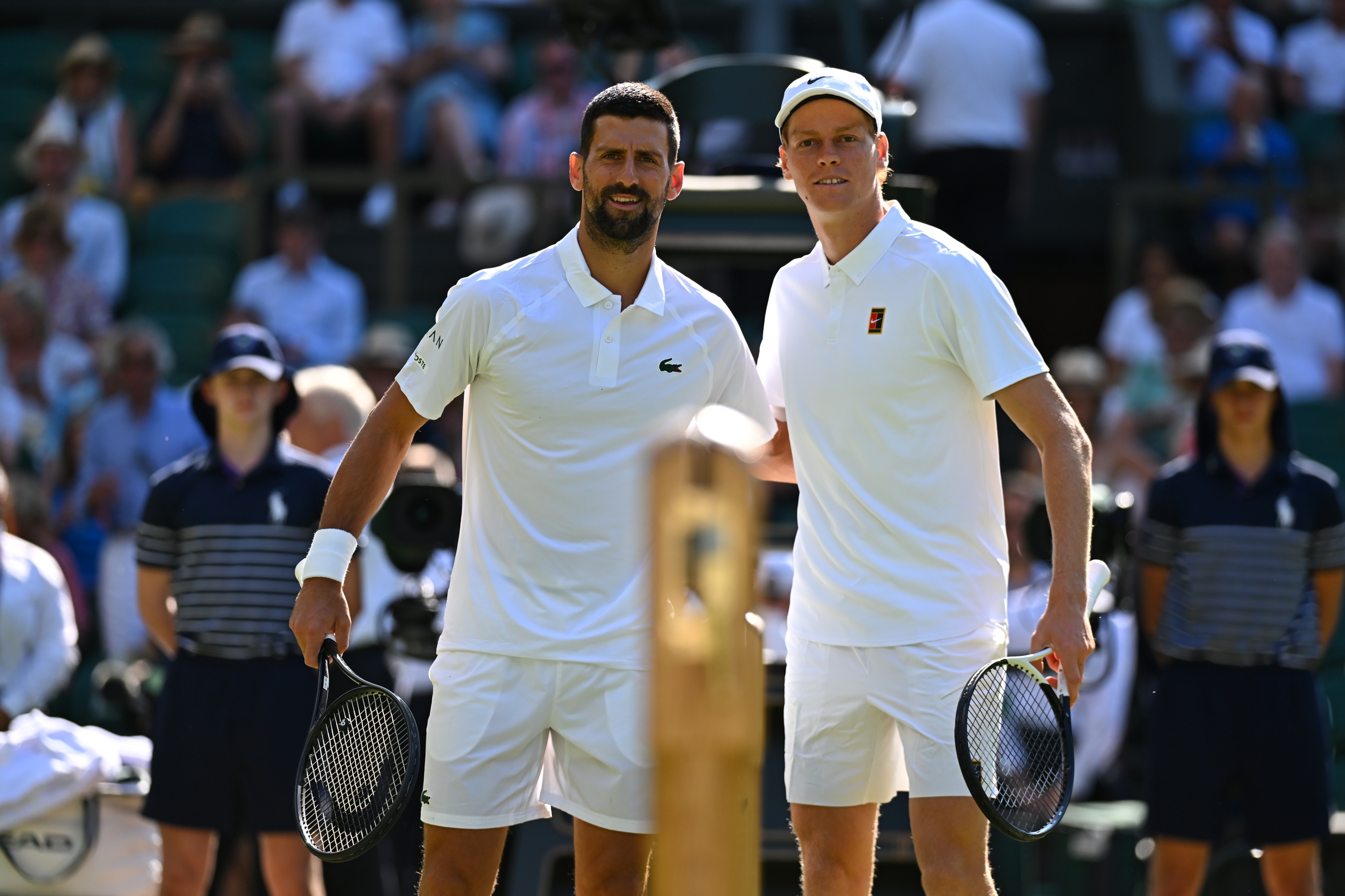 Novak Djokovic & Jannik Sinner / Demi-finales - Wimbledon 2025