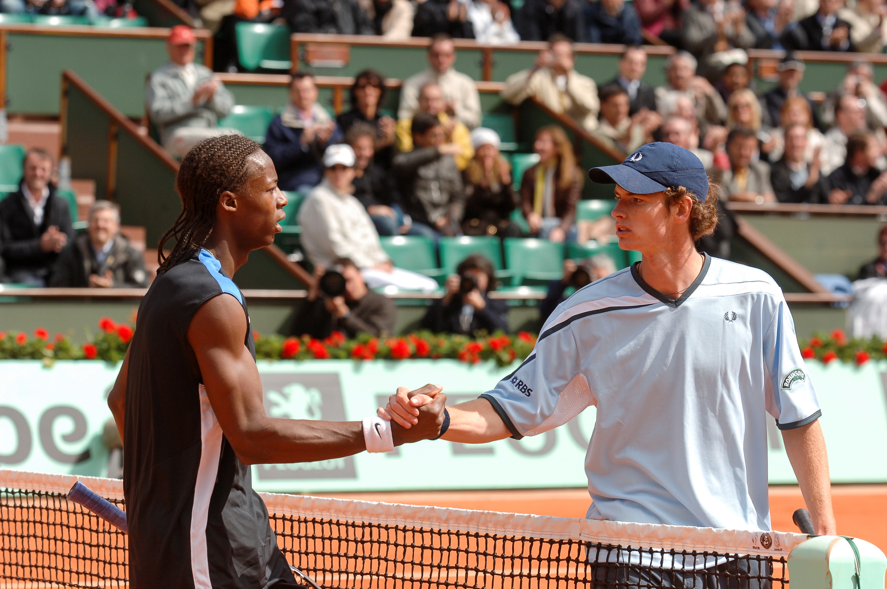 Gaël Monfils & Andy Murray / Premier tour - Roland-Garros 2006