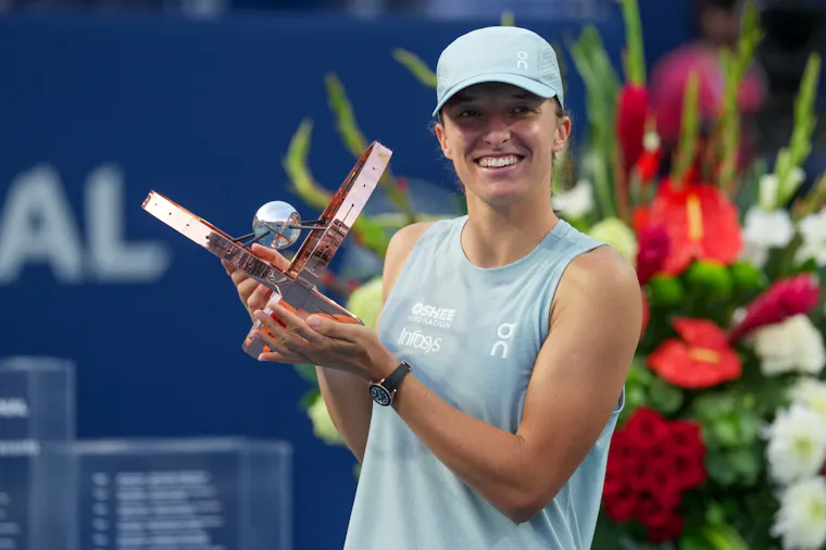 Iga Swiatek / Photocall trophée - WTA 1000 Montréal Iga Swiatek / Photocall trophée - WTA 1000 Montréal