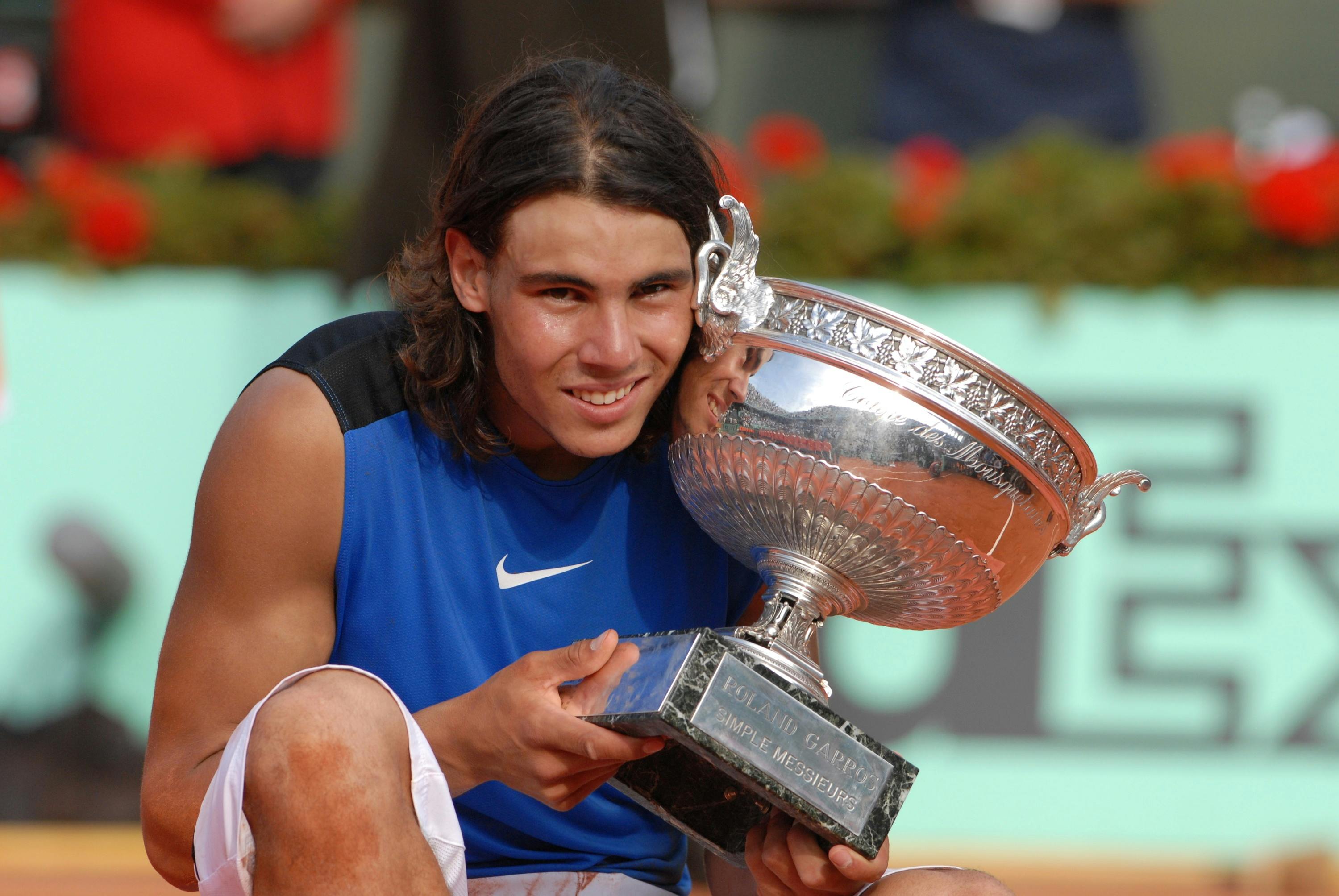 Rafael Nadal / Remise de prix Roland-Garros 2006