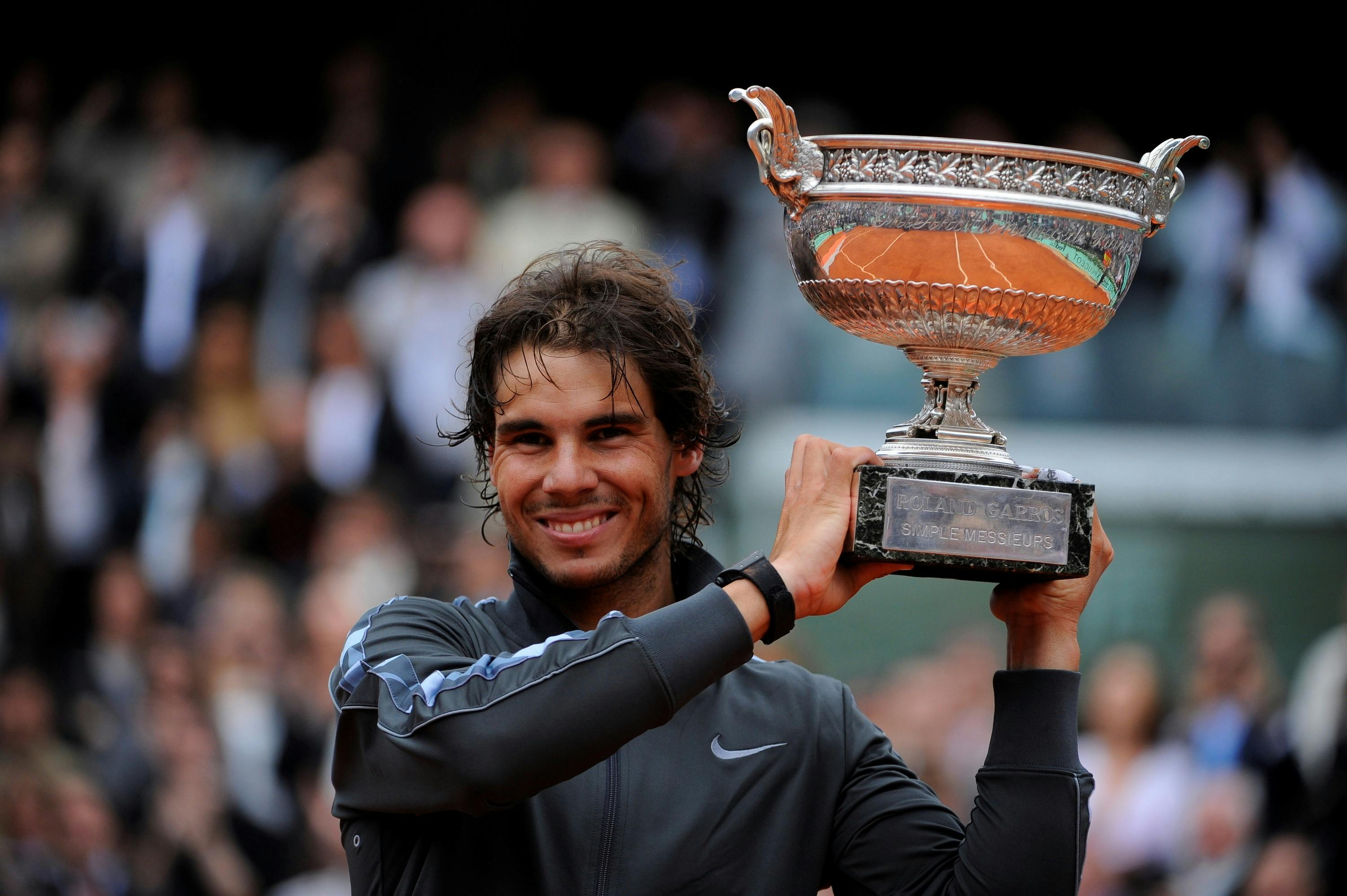 Rafael Nadal / Remise de prix Roland-Garros 2012