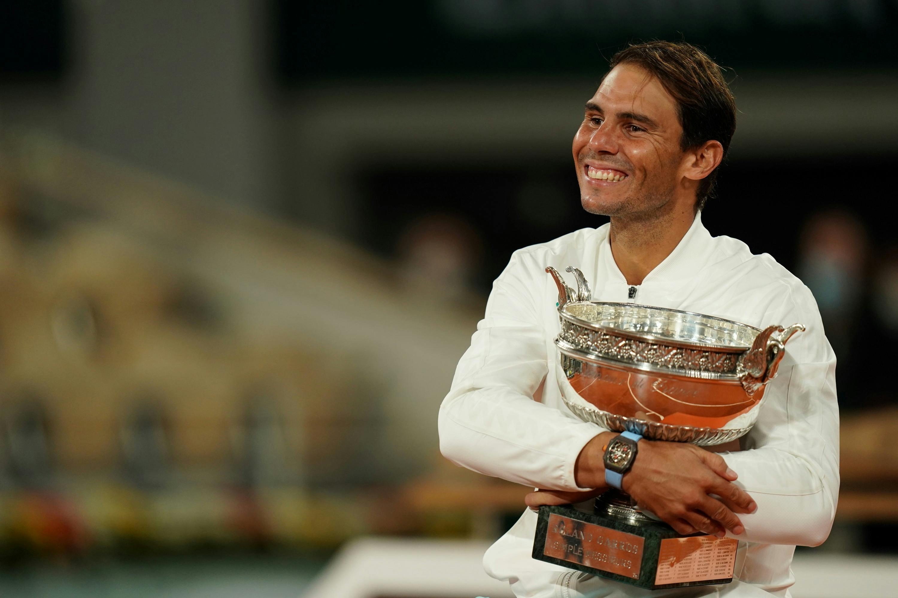 Rafael Nadal / Remise de prix Roland-Garros 2020