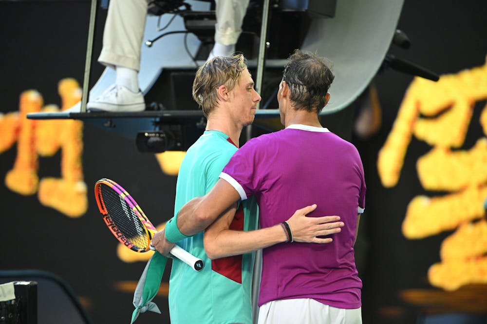 Denis Shapovalov & Rafael Nadal / Quarts de finale Open d'Australie 2022