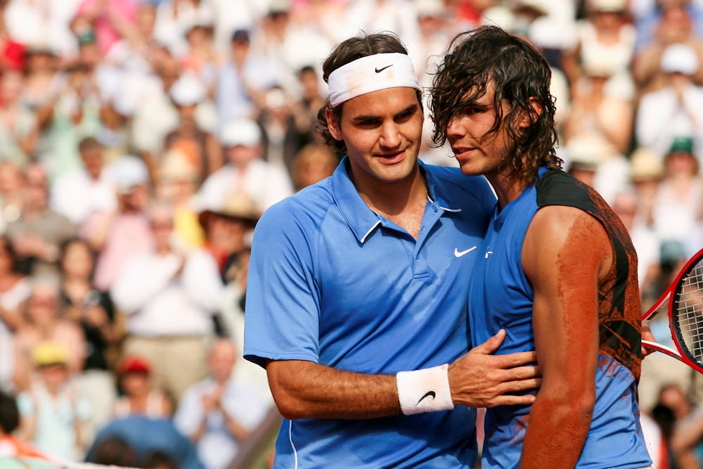 Roger Federer & Rafael Nadal / Finale Roland-Garros 2006