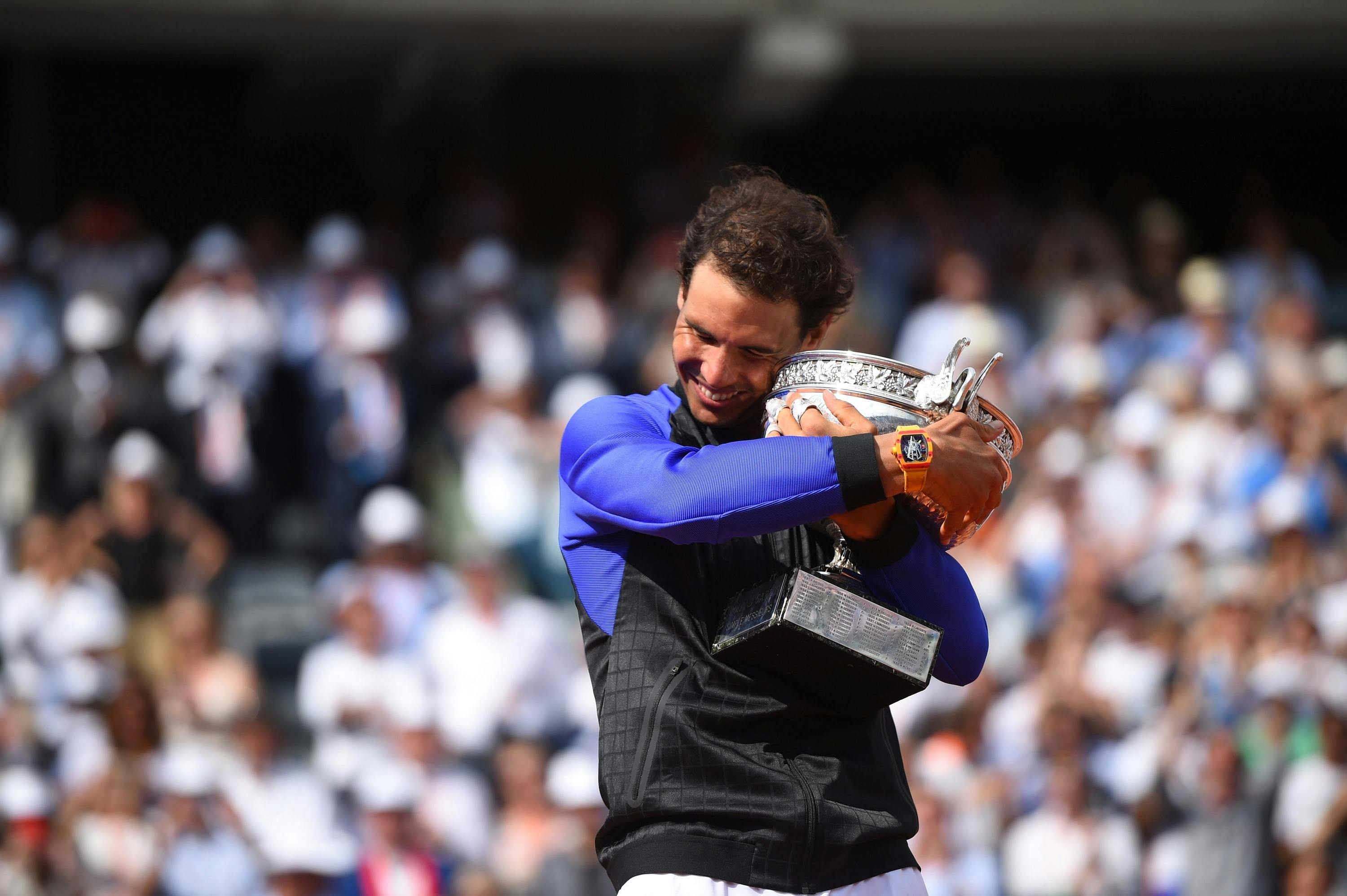Rafael Nadal / Remise de prix Roland-Garros 2017 