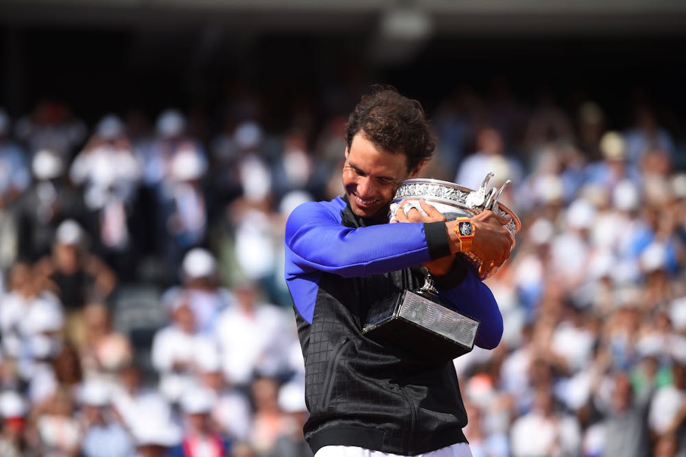 Rafael Nadal / Remise de prix Roland-Garros 2017 