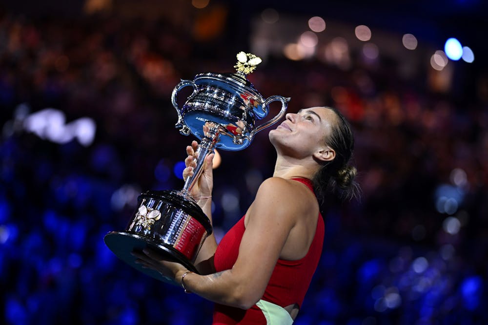 Aryna Sabalenka / Remise de prix Open d'Australie 2024 