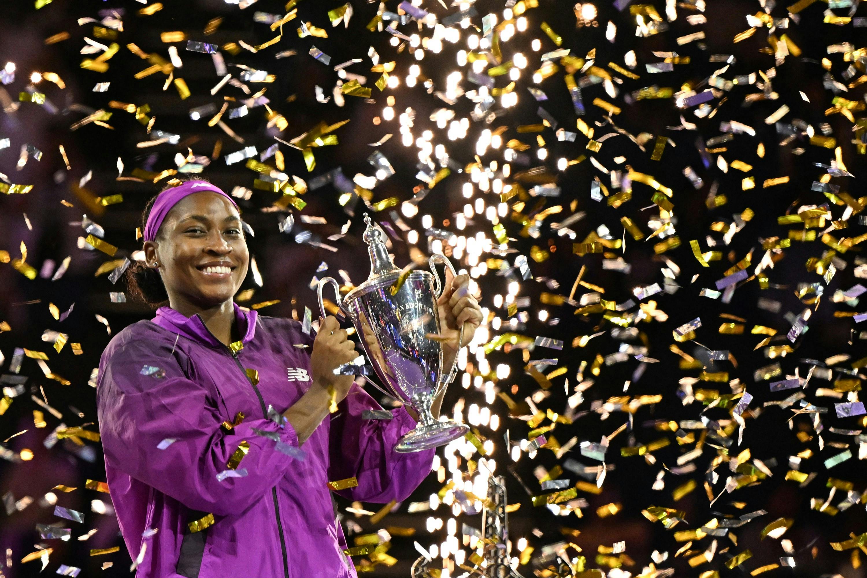 Coco Gauff / Remise de prix Finales WTA 2024