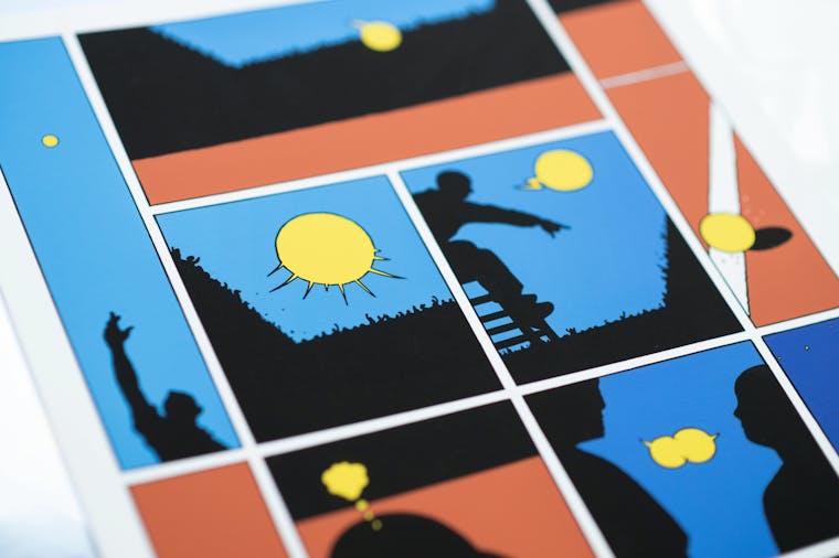 Marc-Antoine Mathieu, Affiche Roland Garros 2025 Marc-Antoine Mathieu, Affiche Roland Garros 2025