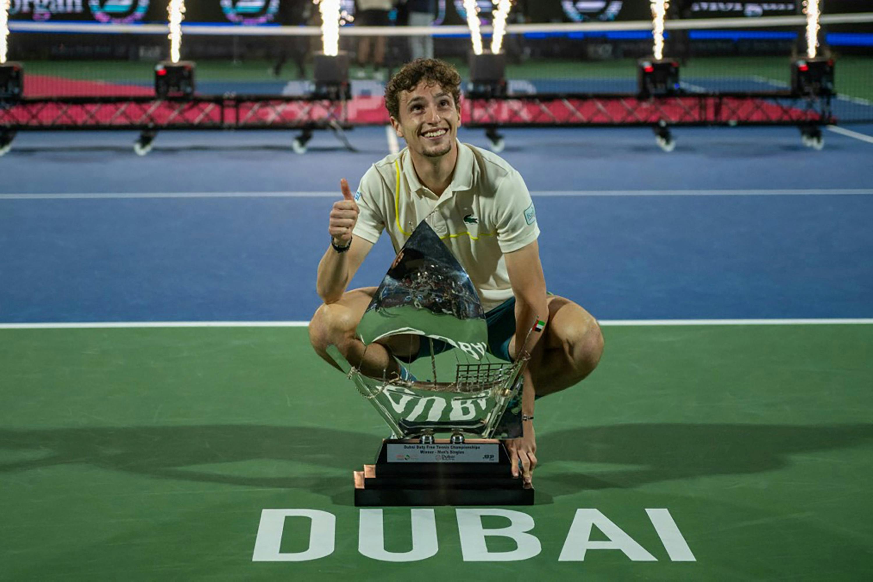 Ugo Humbert / Remise de prix Dubaï 2024