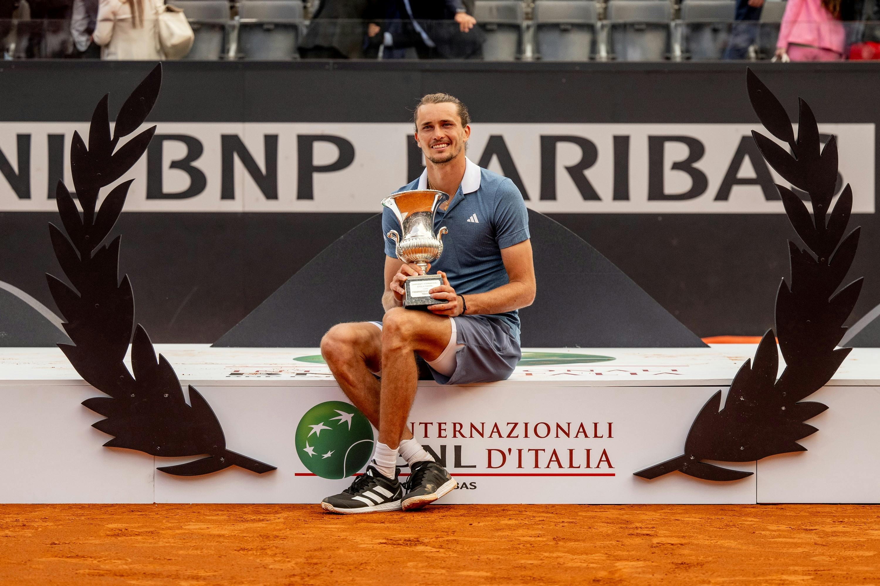 Alexander Zverev / Remise de prix Rome 2024