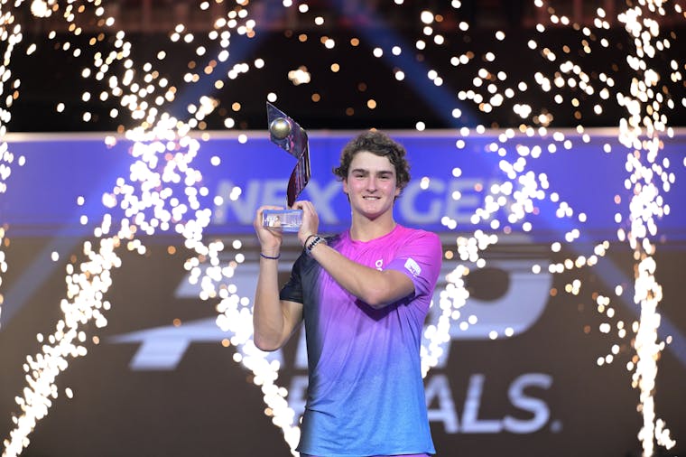 Joao Fonseca / Remise de prix Finales ATP Next Gen Joao Fonseca / Remise de prix Finales ATP Next Gen