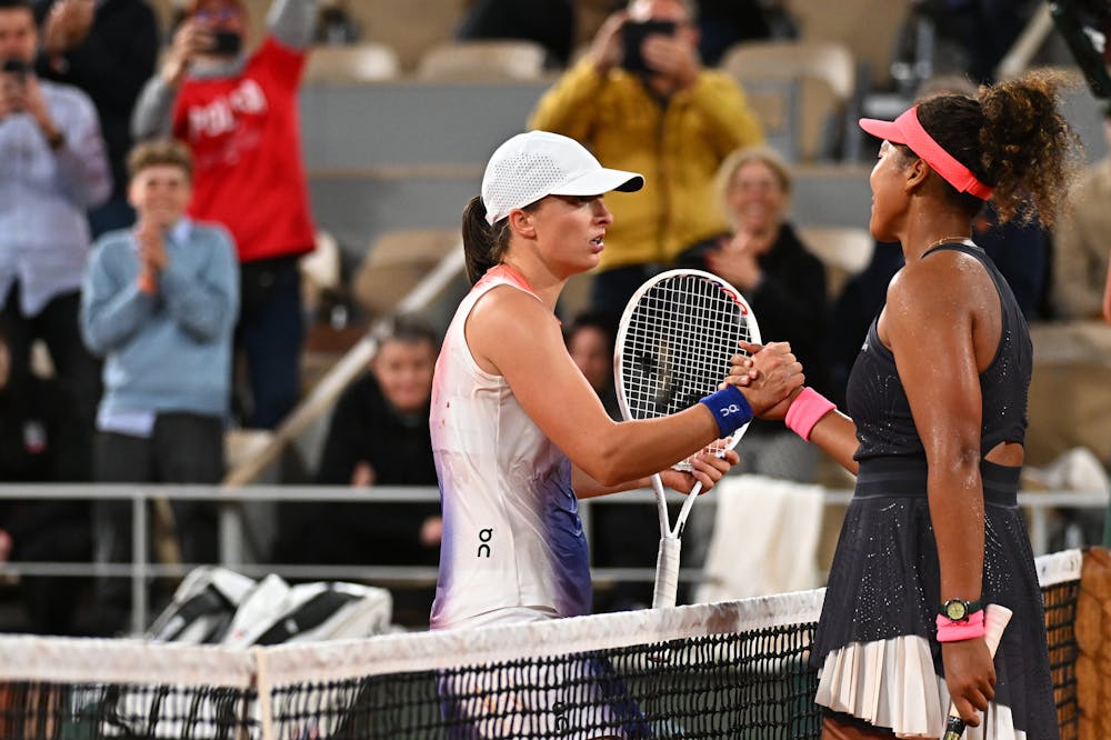 Iga Swiatek, Naomi Osaka, Roland-Garros 2024, Simple Dames, 2eme Tour