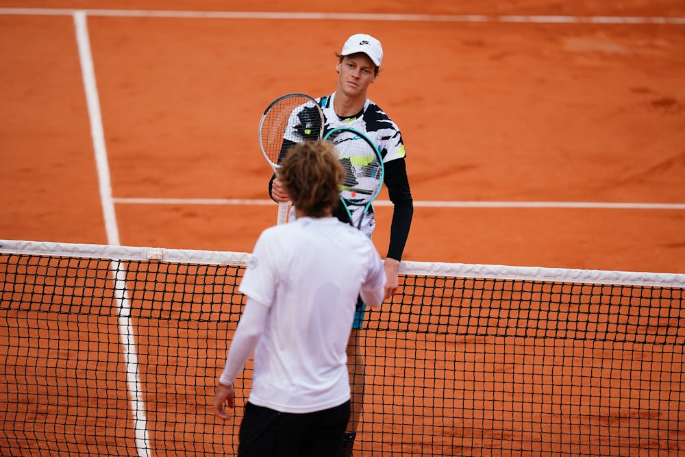 Jannik Sinner, Alexander Zverev, Roland-Garros 2020, Simple Messieurs, 1/8 de Finale