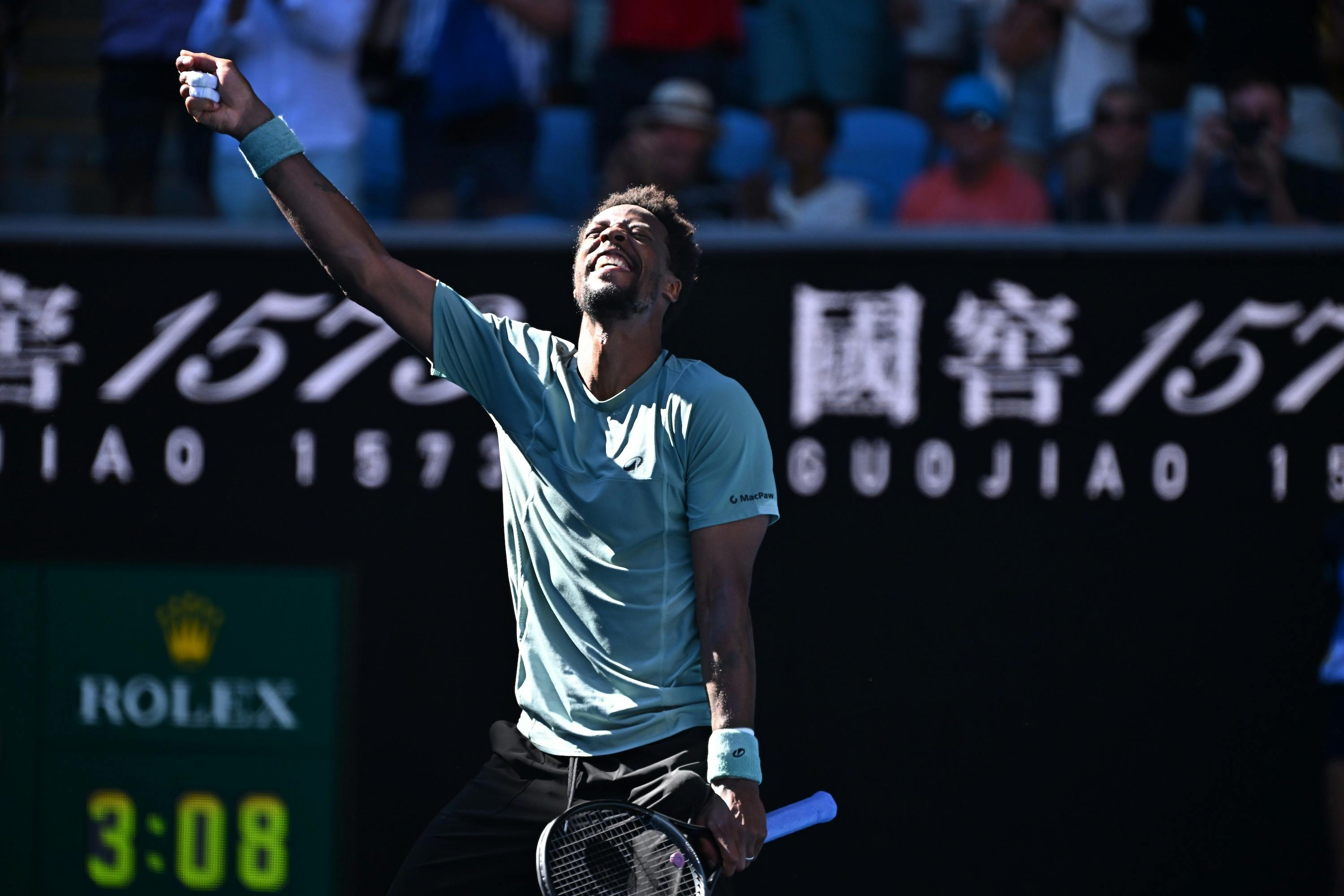 Gaël Monfils, troisième tour / Open d'Australie 2025